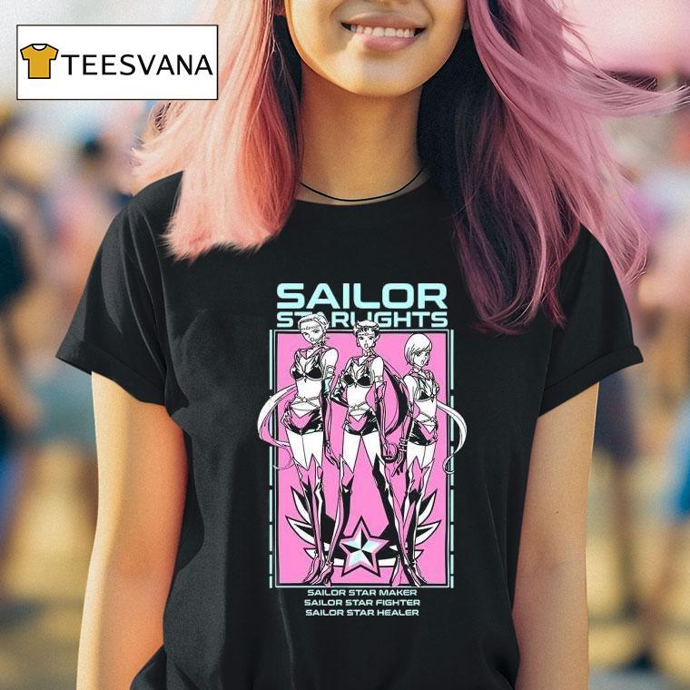 Sailor Starlights Sailor Star Maker Sailor Star Fighter Sailor Star Healer T Shirt Sailor Starlights Sailor Star Maker Sailor Star Fighter Sailor Star Healer T Shirt