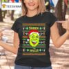 Shrek The Halls Christmas T Shirt