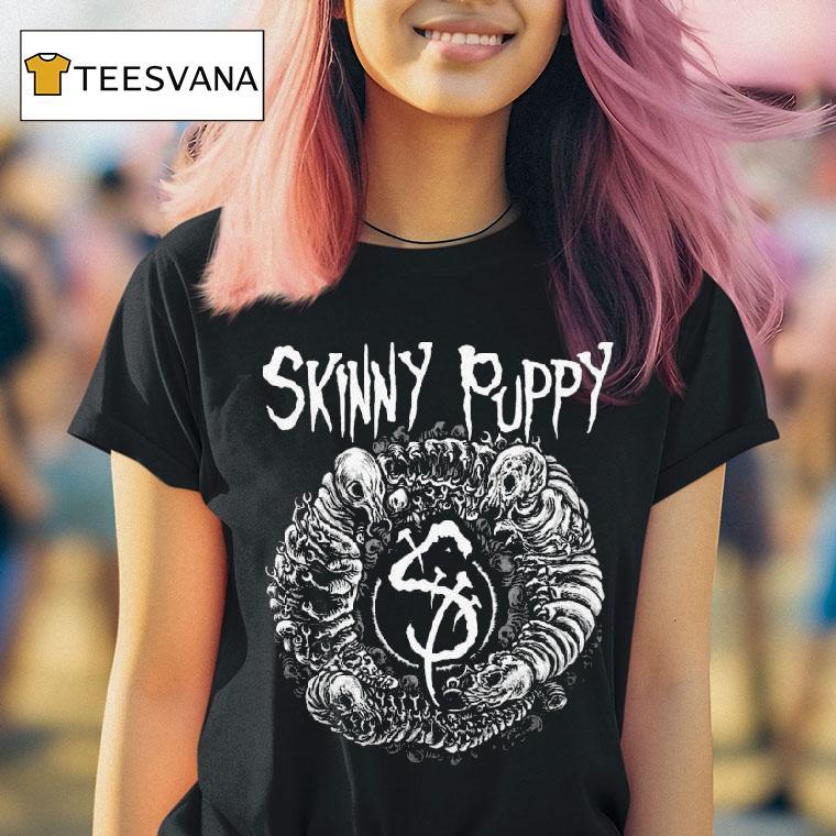 Skinny Puppy Maggots Tour T Shirt Skinny Puppy Maggots Tour T Shirt