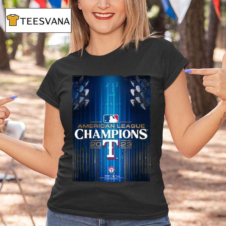 Texas Rangers Authentic American League Champions T Shirt Texas Rangers Authentic American League Champions T Shirt