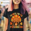 Thankful For You Fuckers Funny Thanksgiving Vintage T Shirt
