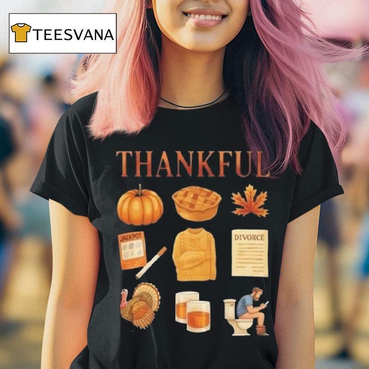 Thankful Thanksgiving Doodles T Shirt Thankful Thanksgiving Doodles T Shirt