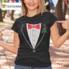 The Fat Electrician Christmas Tuxedo T Shirt