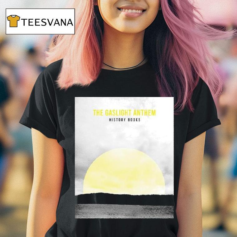 The Gaslight Anthem History Books T Shirt The Gaslight Anthem History Books T Shirt