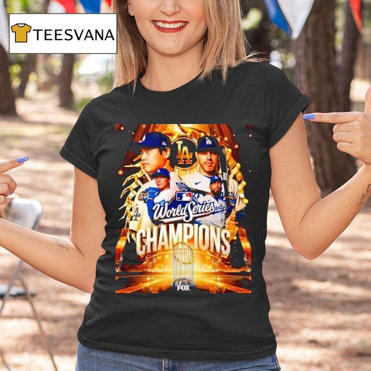 The Los Angeles Dodgers Are World Series Champions T Shirt The Los Angeles Dodgers Are World Series Champions T Shirt