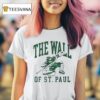 The Wall Of St Paul Minnesota Wild Hockey T Shirt
