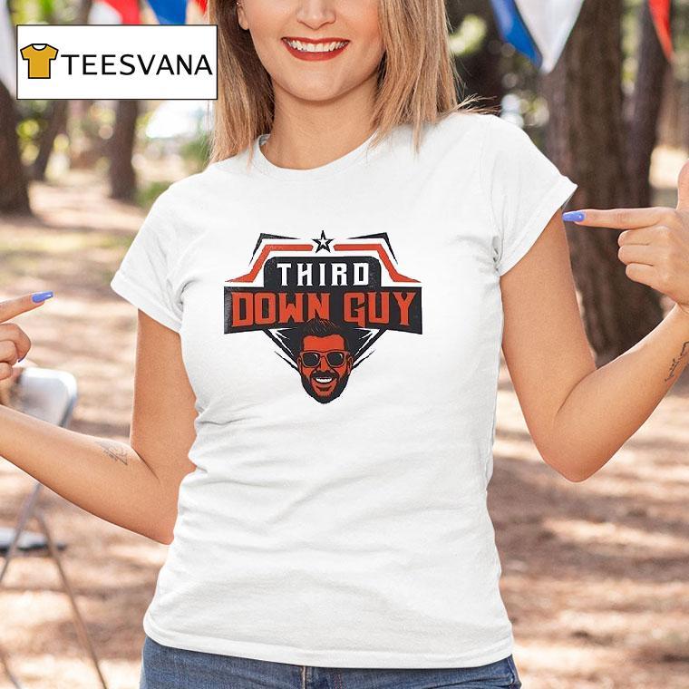 Third Down Guy It S Rd Down Time Portrai T Shirt Third Down Guy It S Rd Down Time Portrai T Shirt