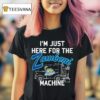 Toledo Walleye I M Just Here For The Zamboni Machine Driver T Shirt