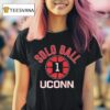 Uconn Basketball Solo Ball Name Number Ball T Shirt