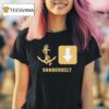 Vanderbilt Commodores Football Anchor Down Symbols T Shirt