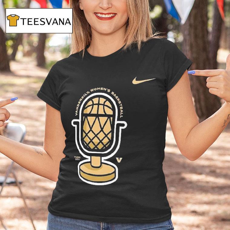 Vanderbilt Commodores Women S Basketball Music City Micro Nike T Shirt Vanderbilt Commodores Women S Basketball Music City Micro Nike T Shirt