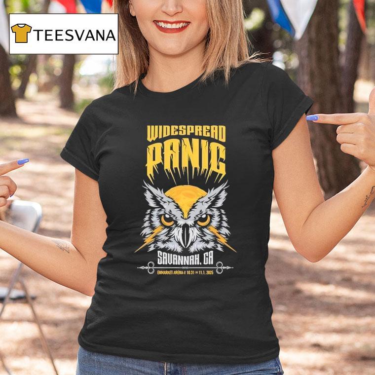 Widespread Panic Tour Savannah Ga October St T Shirt Widespread Panic Tour Savannah Ga October St T Shirt