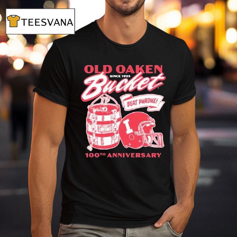 Th Anniversary Bucket Game Indiana Hoosiers T Shirt Th Anniversary Bucket Game Indiana Hoosiers T Shirt