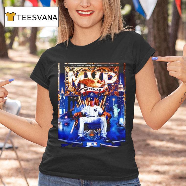 Aaron Judgeaaron Judge Mvp Award National League Nl Most Valuable Player Winning T Shirt Aaron Judgeaaron Judge Mvp Award National League Nl Most Valuable Player Winning T Shirt