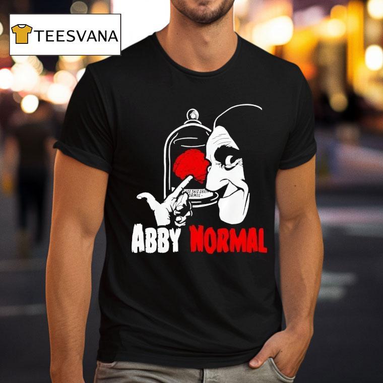 Abby Normal Red Brain Young Frankenstein T Shirt Abby Normal Red Brain Young Frankenstein T Shirt