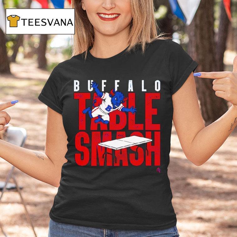 Bills Mafia Table Smash T Shirt Bills Mafia Table Smash T Shirt