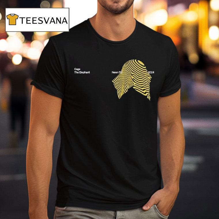 Cage The Elephant Terracotta Abstract T Shirt Cage The Elephant Terracotta Abstract T Shirt