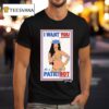 Chelsea Green I Want You As A Patrihot Wwe T Shirt