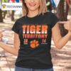 Clemson Tigers Vs South Carolina Gamecocks Tiger Territory Score T Shirt