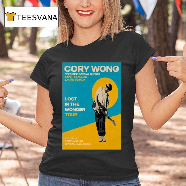 Cory Wong The Crystal Ballroom In Portland Or Apr T Shirt Cory Wong The Crystal Ballroom In Portland Or Apr T Shirt