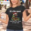 Dachshund Dog Christmas Tree It S The Most Weinerful Time Of The Year T Shirt
