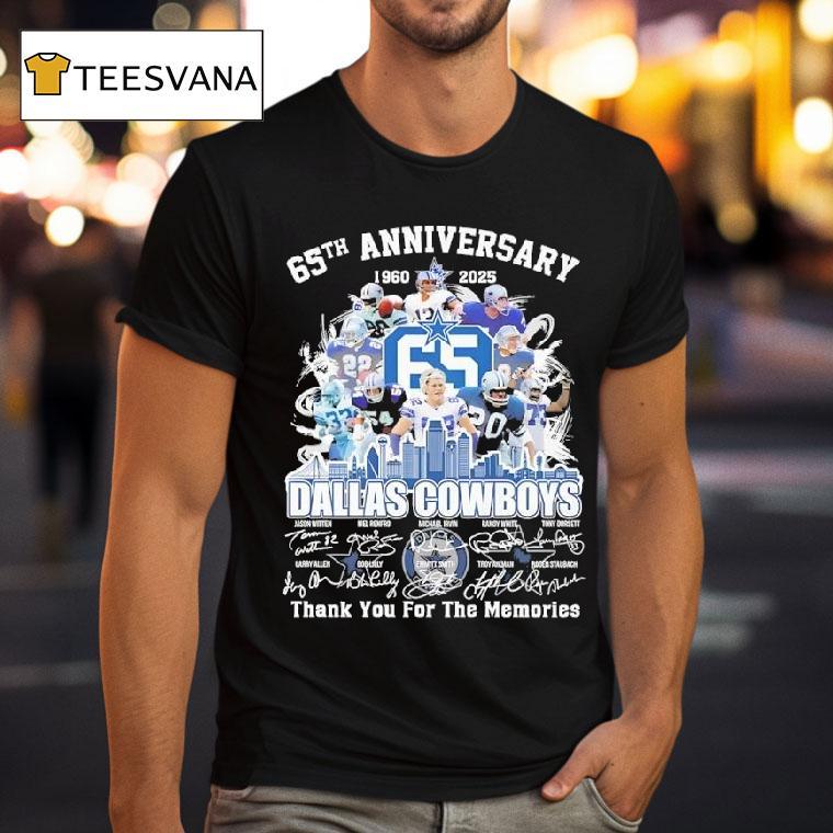 Dallas Cowboys Thank You For The Memories Th Anniversary T Shirt Dallas Cowboys Thank You For The Memories Th Anniversary T Shirt