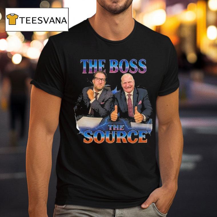 Dave Portnoy The Boss The Source T Shirt Dave Portnoy The Boss The Source T Shirt