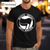 Death Metal Anti Racism Anti Fascist Action Antifa Logo T Shirt