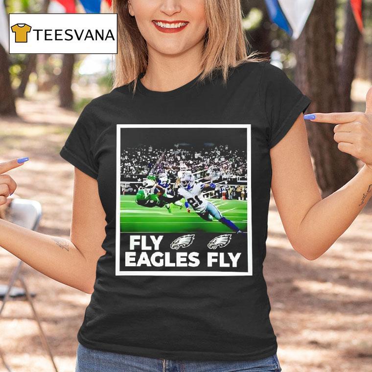 Devonta Smith Touchdown Fly Eagles Fly Graphic T Shirt Devonta Smith Touchdown Fly Eagles Fly Graphic T Shirt