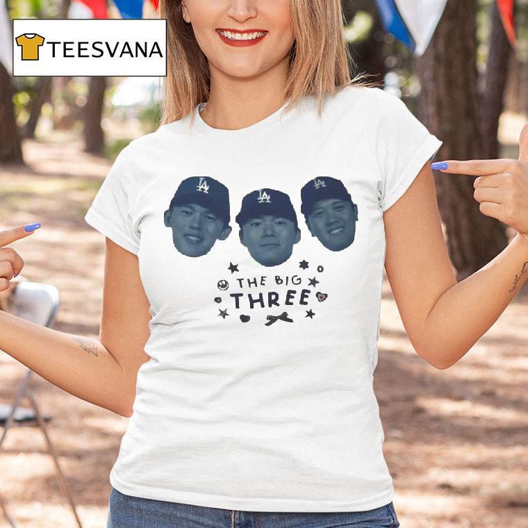 Dodgers The Big Three T Shirt Dodgers The Big Three T Shirt