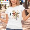 Dreaming Of A Raising Cane S Holiday Merry Christmas Dog T Shirt