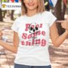 Emo S Not Dead Feel Something Skull T Shirt