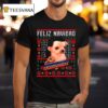 Feliz Navidad Los Temerarios Dog Ugly Merry Christmas T Shirt