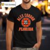 Florida Basketball Alex Condon Name Number Ball T Shirt