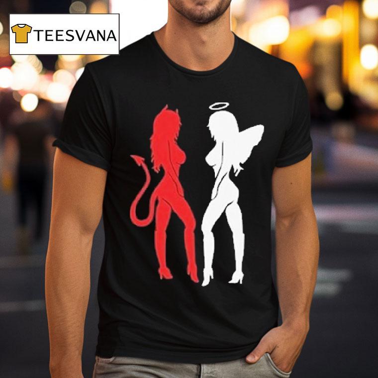 Gemini Horoscope Red Devil White Angel T Shirt Gemini Horoscope Red Devil White Angel T Shirt