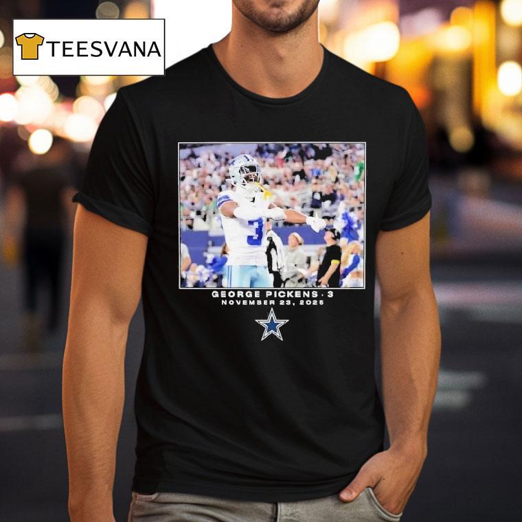 George Pickens Dallas Cowboys November Nfl Flash Features Week T Shirt George Pickens Dallas Cowboys November Nfl Flash Features Week T Shirt