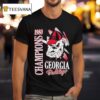 Georgia Bulldogs Champions T Shirt