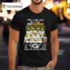 Green Bay Packers Yes I Am Old But I Saw Super Bowl Xlv Signatures Thank You For The Memories T Shirt