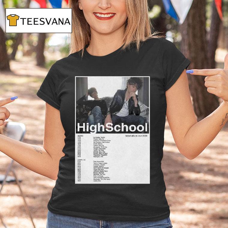 Highschool Debut Album T Shirt Highschool Debut Album T Shirt
