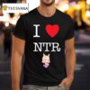 I Love Ntr Narita Top Road Pretty Derby Anime Waifu T Shirt