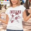 Indiana Hoosiers Football Flying Iu Logo T Shirt