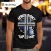 Jesus Didn T Tap Out Cross Metal Boxing Gloves T Shirt