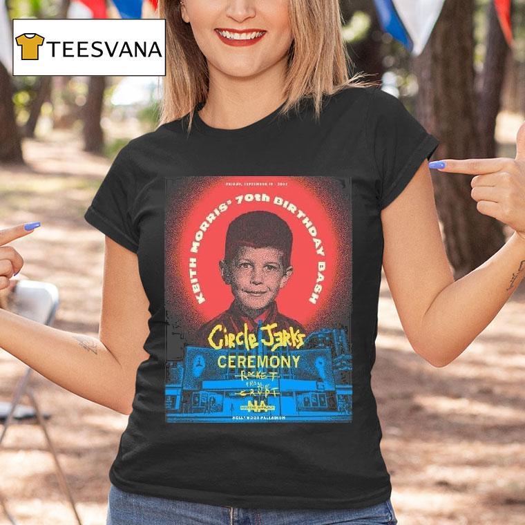 Keith Morris Th Birthday Bash At Hollywood Palladium On September T Shirt Keith Morris Th Birthday Bash At Hollywood Palladium On September T Shirt