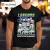 Kenny Easley And Steve Largent Seattle Seahawks Legends Thank You For The Memories Signatures T Shirt