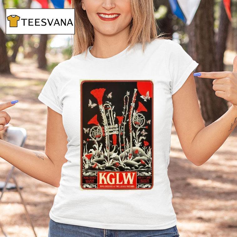 King Gizzard And The Lizard Wizard Paris France T Shirt King Gizzard And The Lizard Wizard Paris France T Shirt