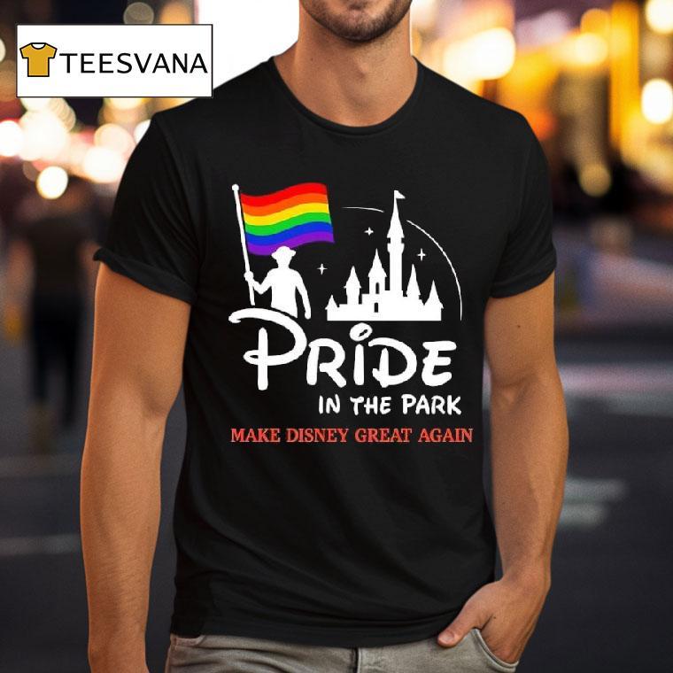 Lgbt Pride In The Park Make Disney Great Again T Shirt Lgbt Pride In The Park Make Disney Great Again T Shirt