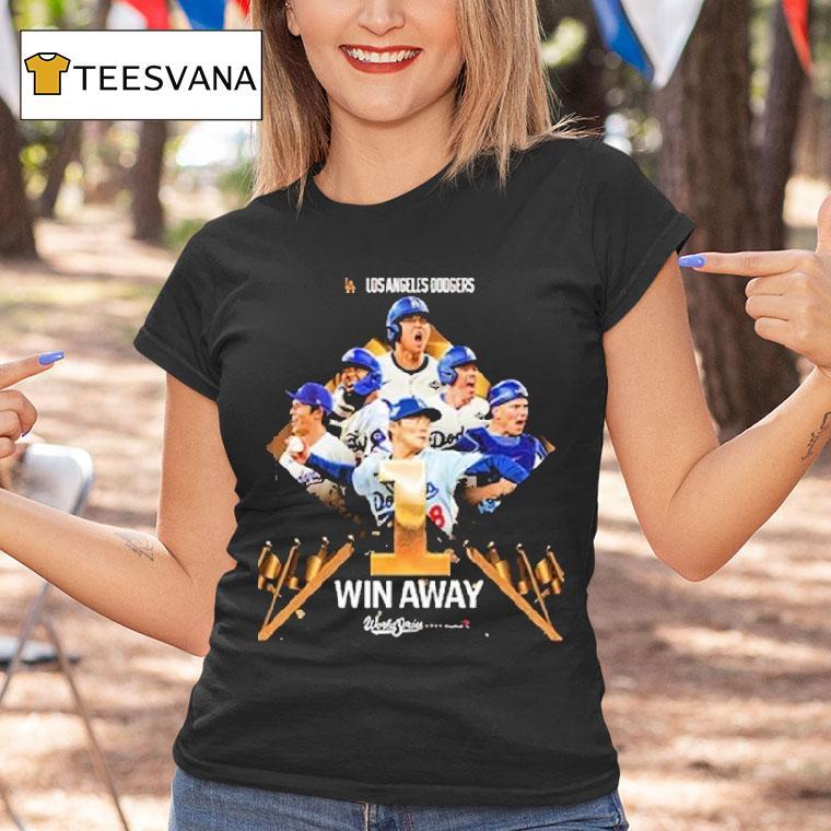 Los Angeles Dodgers Win Away World Series Champions T Shirt Los Angeles Dodgers Win Away World Series Champions T Shirt