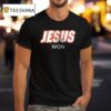 Louisville Cardinals Jesus Won Logo T Shirt