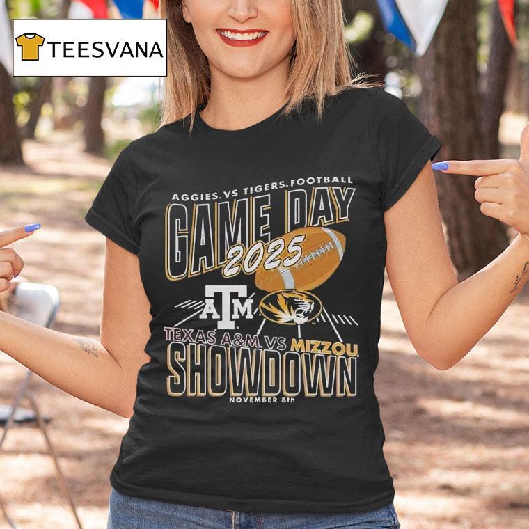 Missouri Tigers Vs Texas Am Aggies Game Day Showdown November Th T Shirt Missouri Tigers Vs Texas Am Aggies Game Day Showdown November Th T Shirt