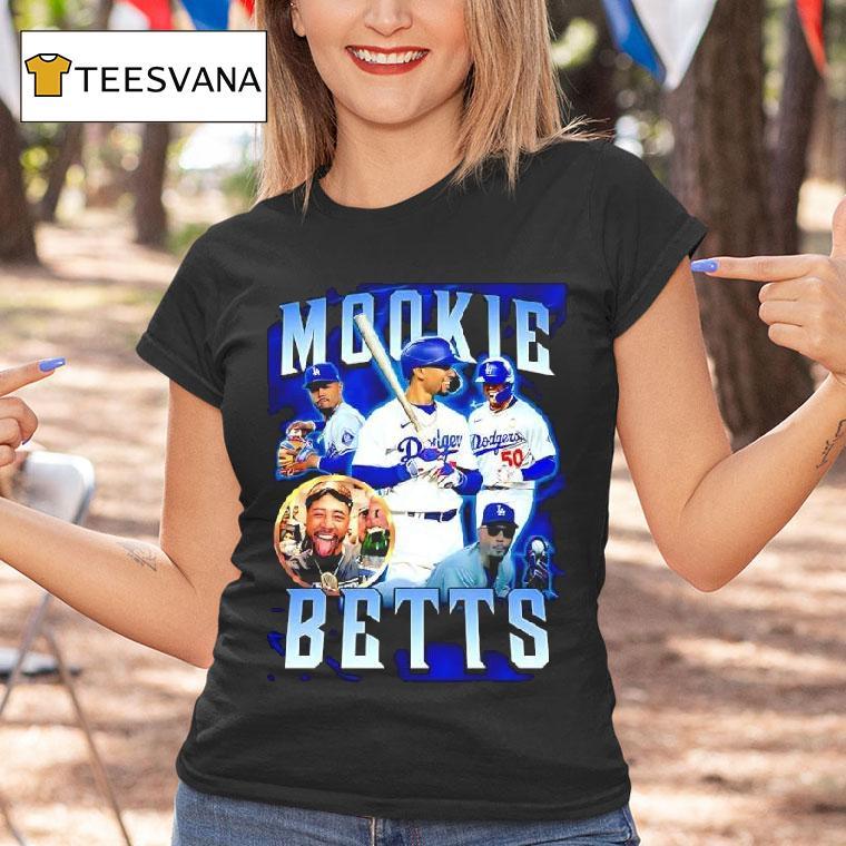 Mookie Betts La Player Graphic T Shirt Mookie Betts La Player Graphic T Shirt